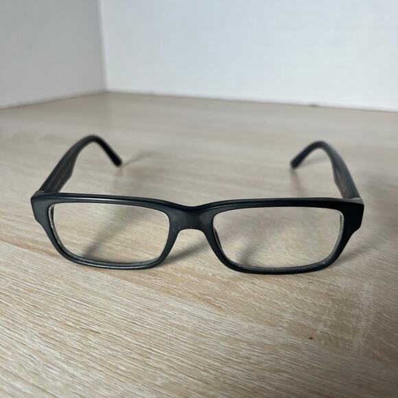 Prada VPR16M TV4-1O1 Eyeglasses Gray Square Frames READ 53-16-140 - Picture 2 of 11